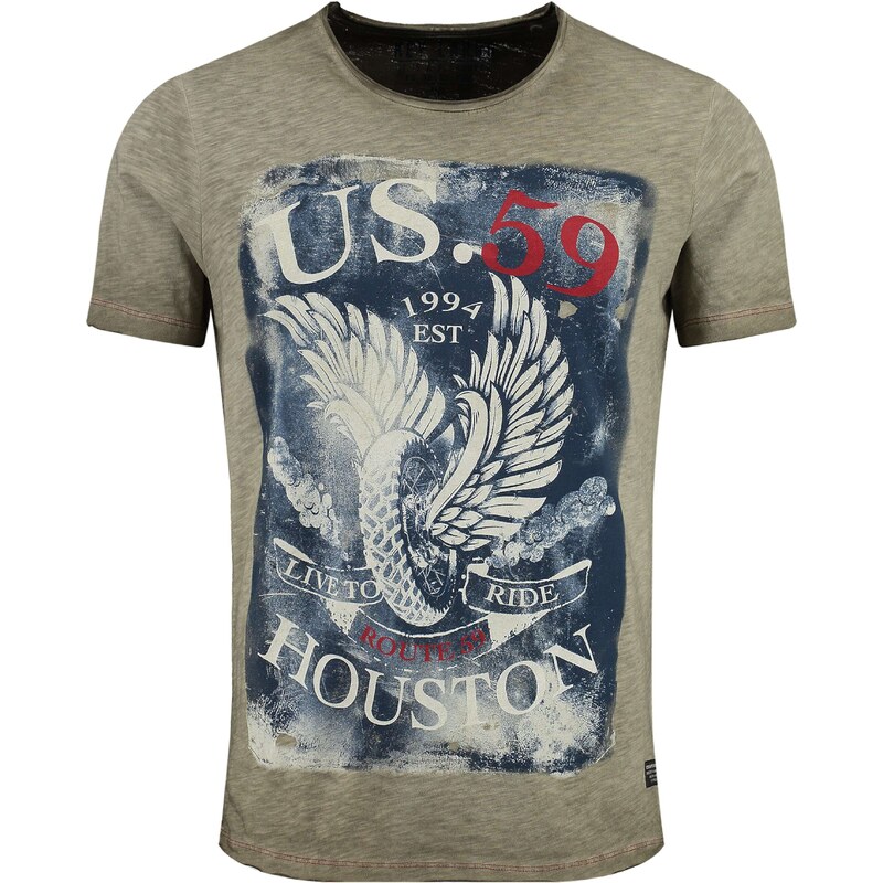Key Largo Tričko MT HOUSTON námornícka modrá / zelená / olivová / 54317782
