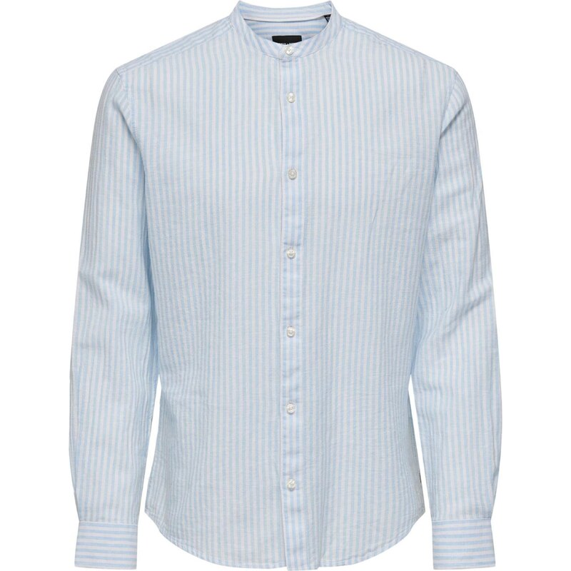 Only & Sons Košeľa Caiden svetlomodrá / biela 54319968