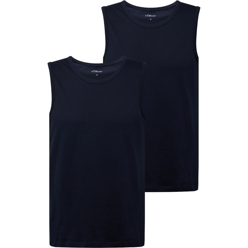 s.Oliver Tričko námornícka modrá 66536409