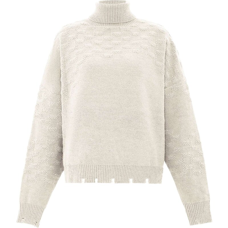 faina Sveter biela ako vlna 54284608