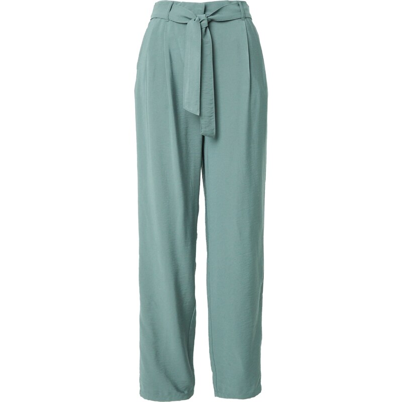 VERO MODA Plisované nohavice ELSA nefritová 54321214