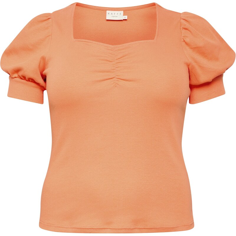 KAFFE CURVE Tričko Carina melónová 54324564