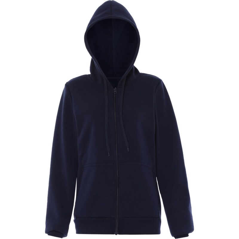 BLONDA Tepláková bunda tmavomodrá 54285402