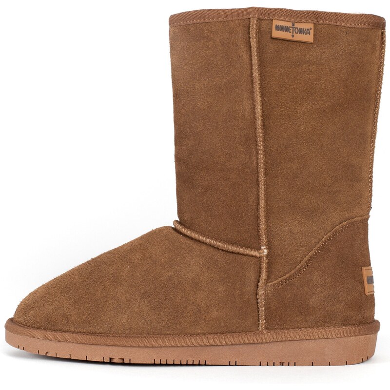 Minnetonka Snehule Olympia farba ťavej srsti / tmavohnedá 54325068