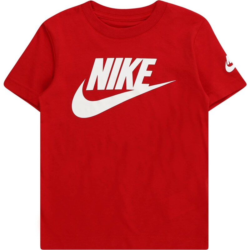 Nike Sportswear Tričko Futura Evergreen červená / biela 62803451