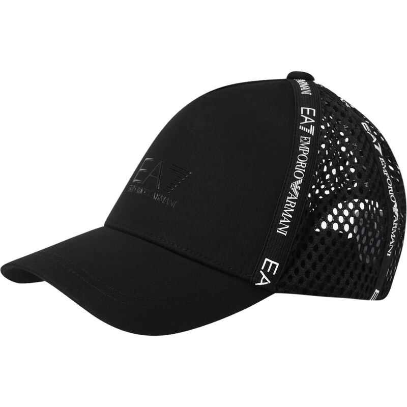 EA7 Emporio Armani Čiapka čierna / biela 67266814