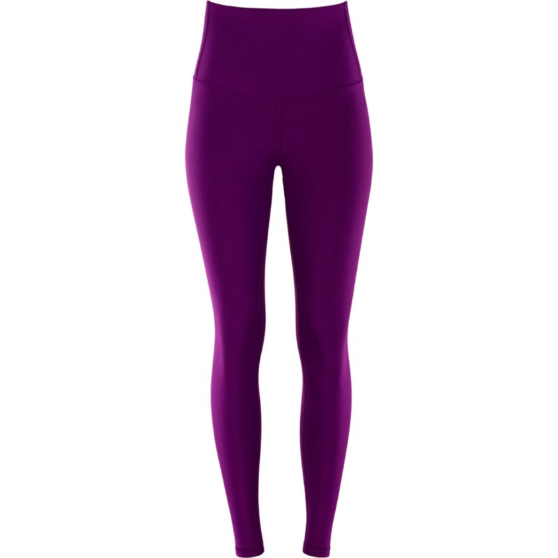 Winshape Športové nohavice HWL117C slivková / biela 54328949