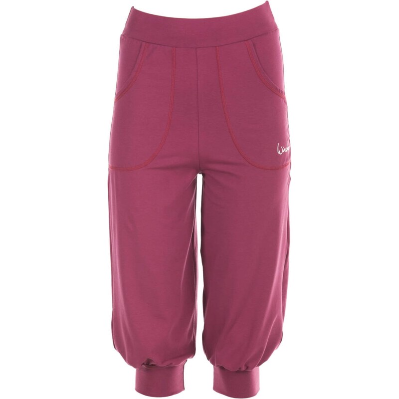 Winshape Športové nohavice WBE12 farba lesného ovocia / biela 54327606