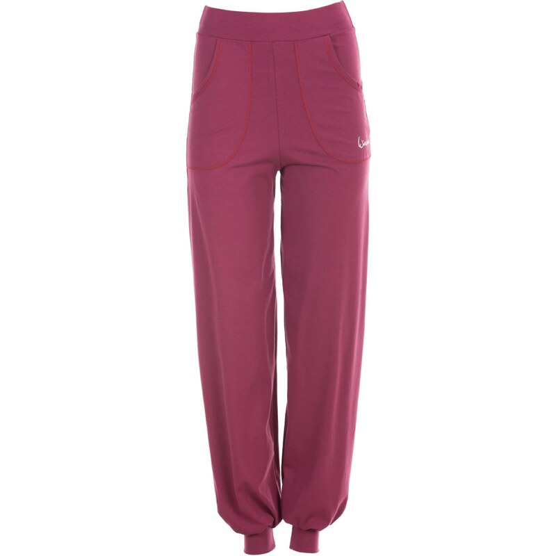 Winshape Športové nohavice WH12 farba lesného ovocia / biela 54327915