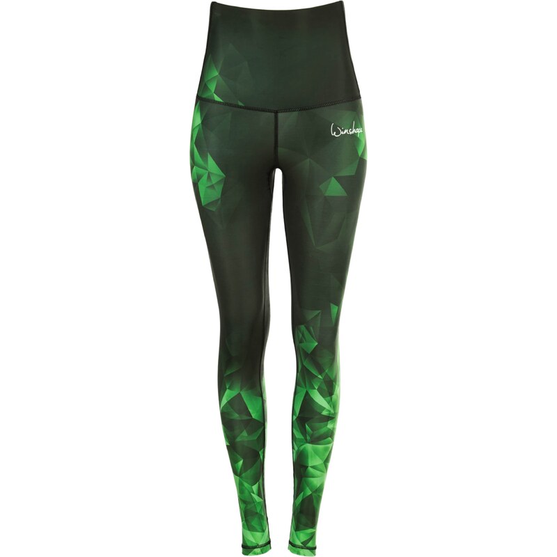 Winshape Športové nohavice HWL102 svetlozelená / tmavozelená 54328891