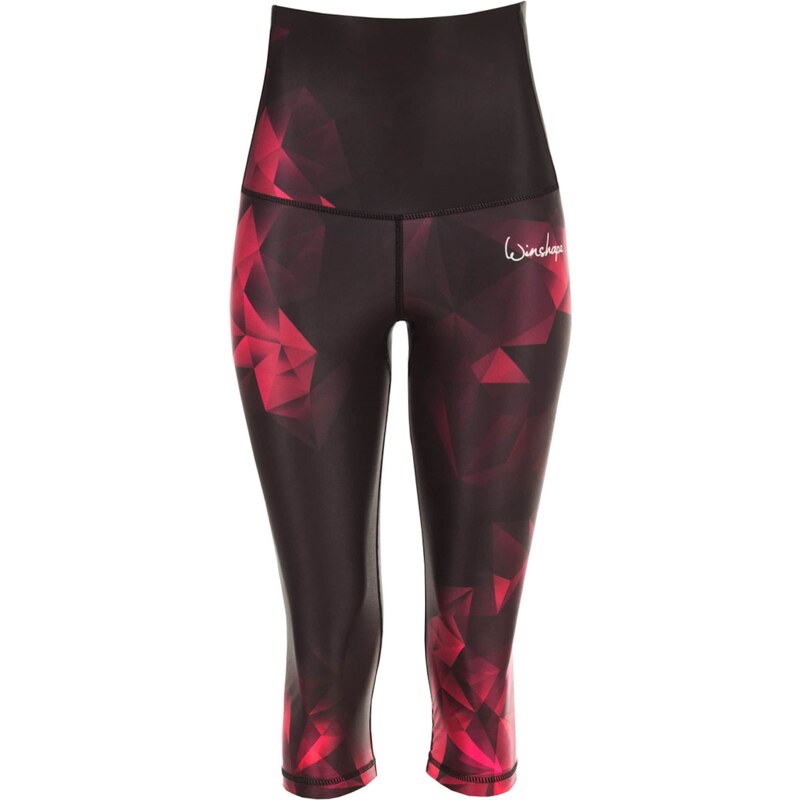 Winshape Športové nohavice HWL202 rubínová / čierna 55888332