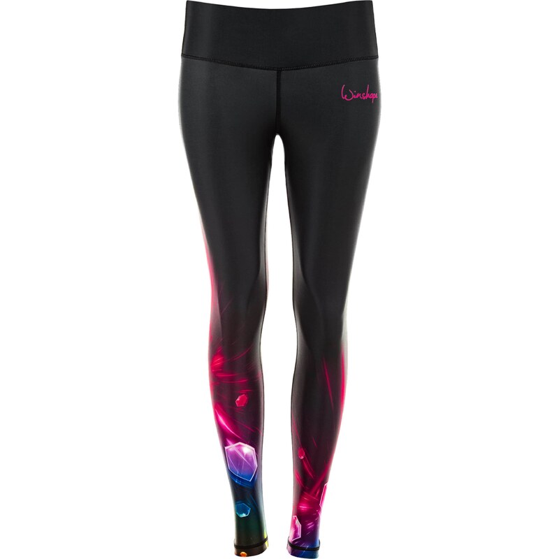Winshape Športové nohavice AEL102 modrá / fialová / červená / čierna 54328774