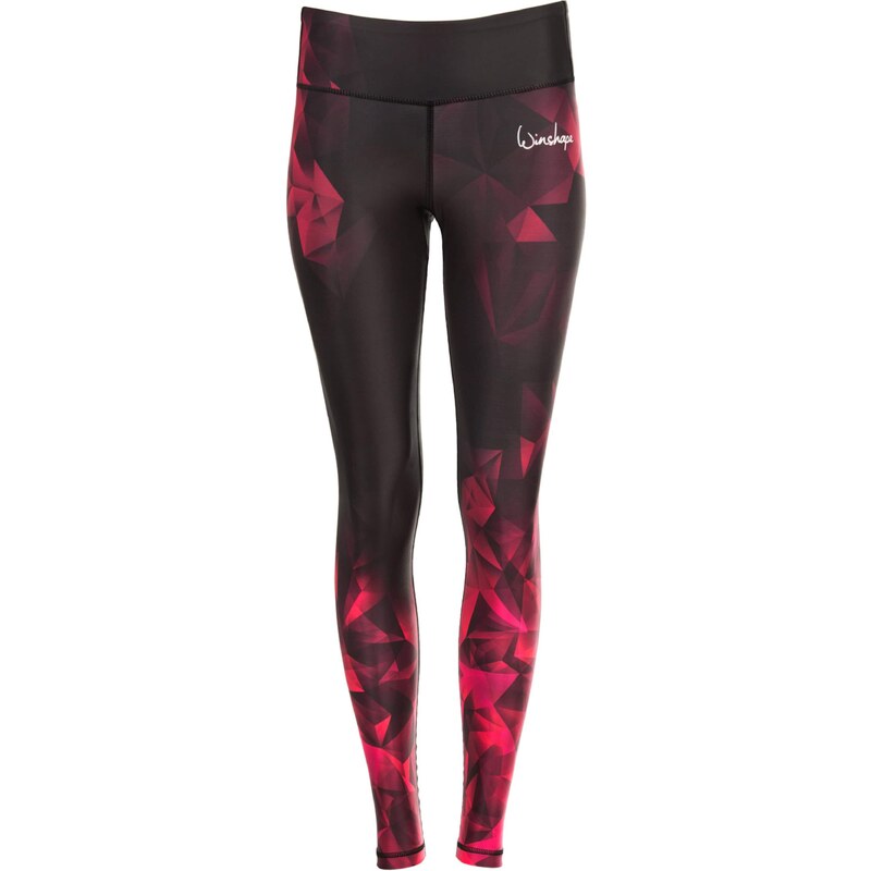 Winshape Športové nohavice AEL102 čokoládová / rubínová / biela 54328985