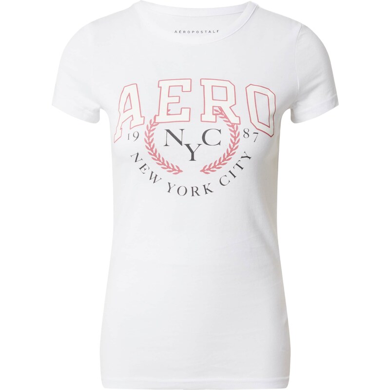 AÉROPOSTALE Tričko červená / čierna / biela 53451860