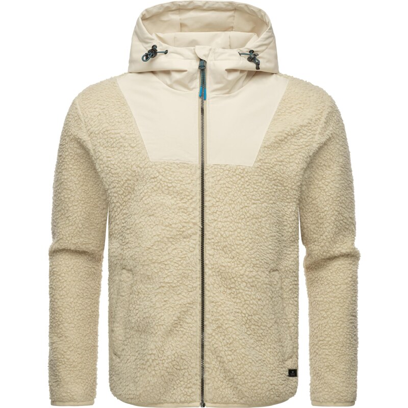 Ragwear Funkčná flisová bunda Adar krémová / svetlobéžová 65869481