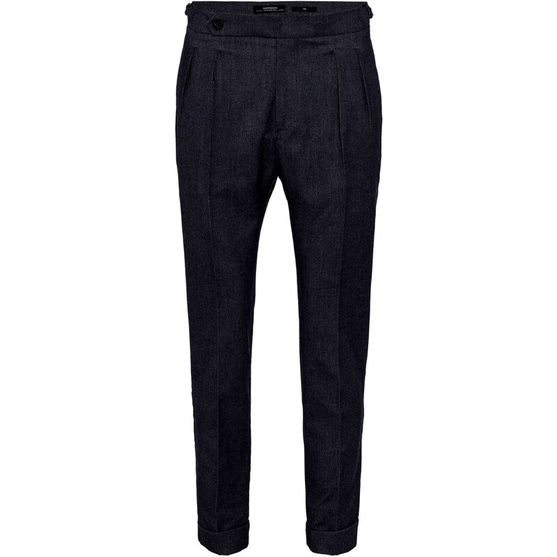 Antioch Plisované nohavice námornícka modrá 54339994