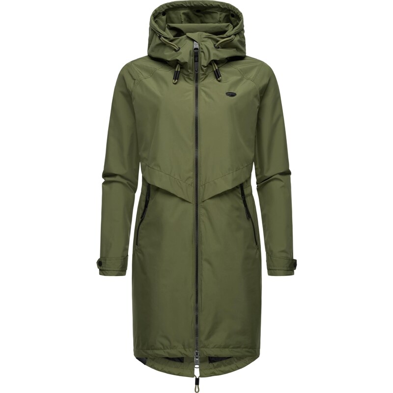 Ragwear Funkčný kabát Frodik zelená / olivová / tmavozelená 54340459