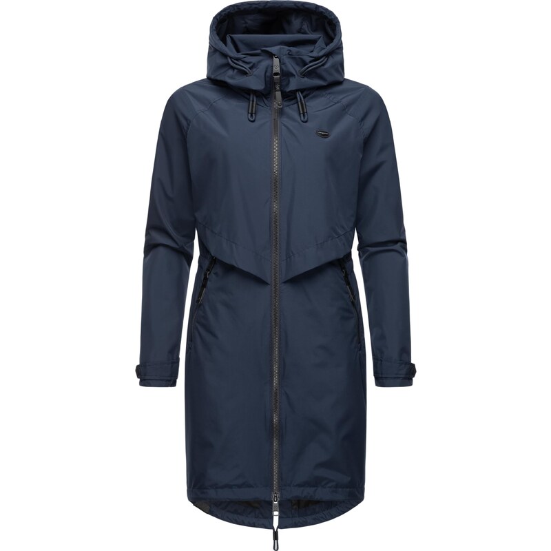 Ragwear Funkčný kabát Frodik námornícka modrá / čierna 54340484