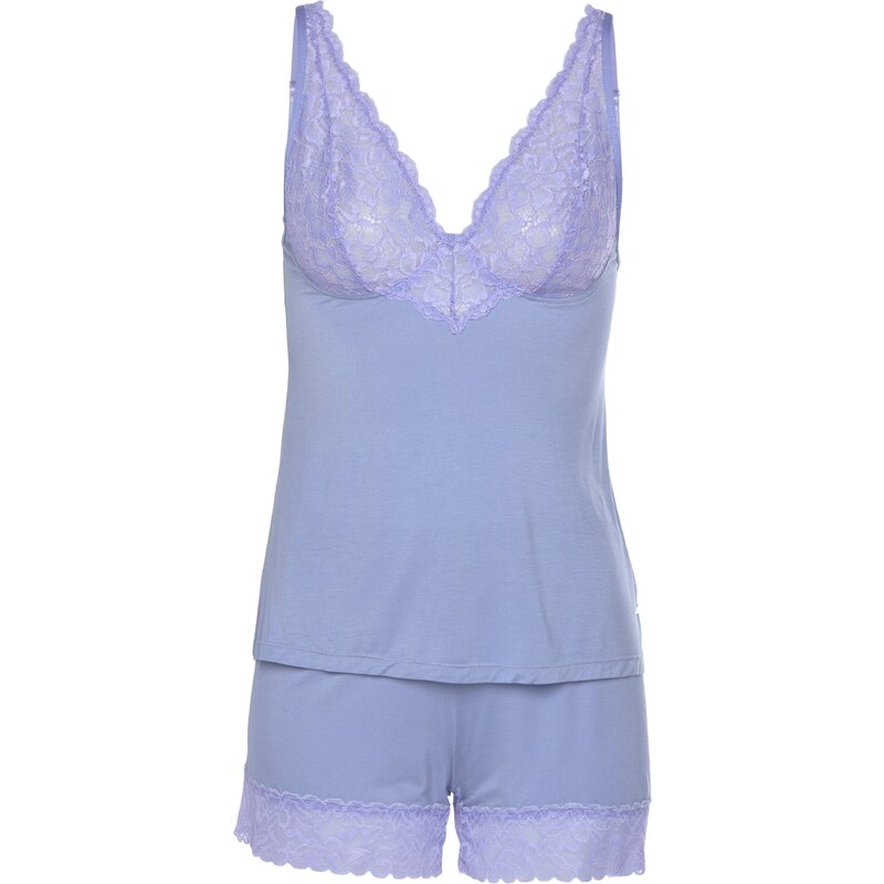 LASCANA Kraťasy Summer Lace fialová 54291870
