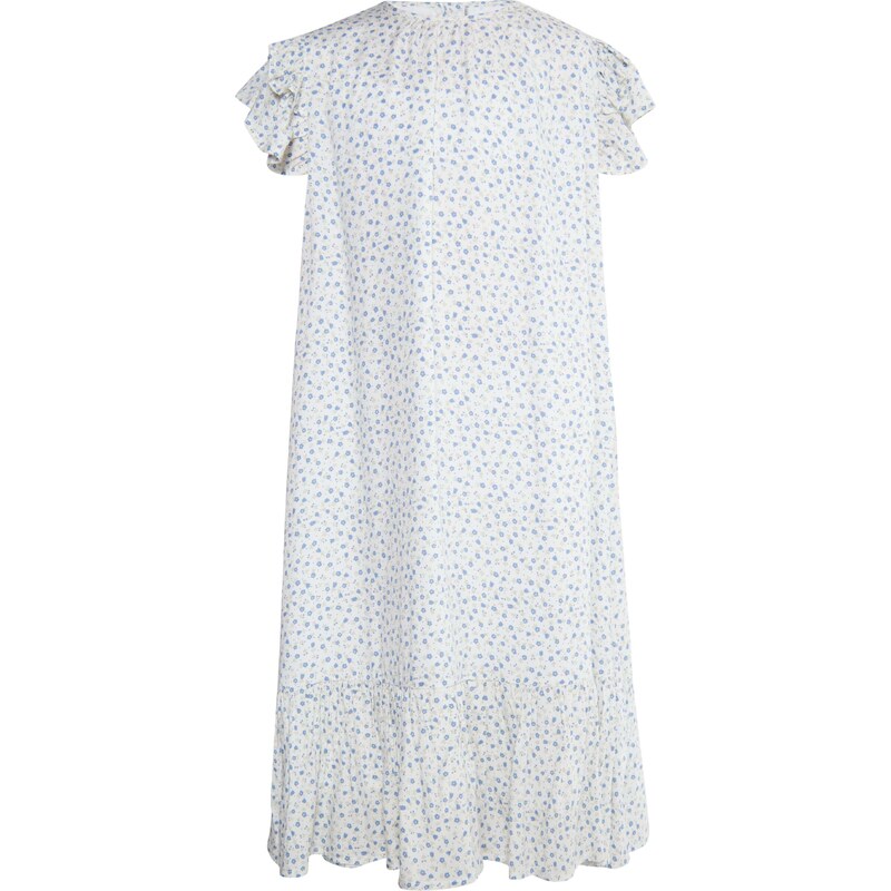 DreiMaster Vintage Šaty modrá / zelená / biela 54293114