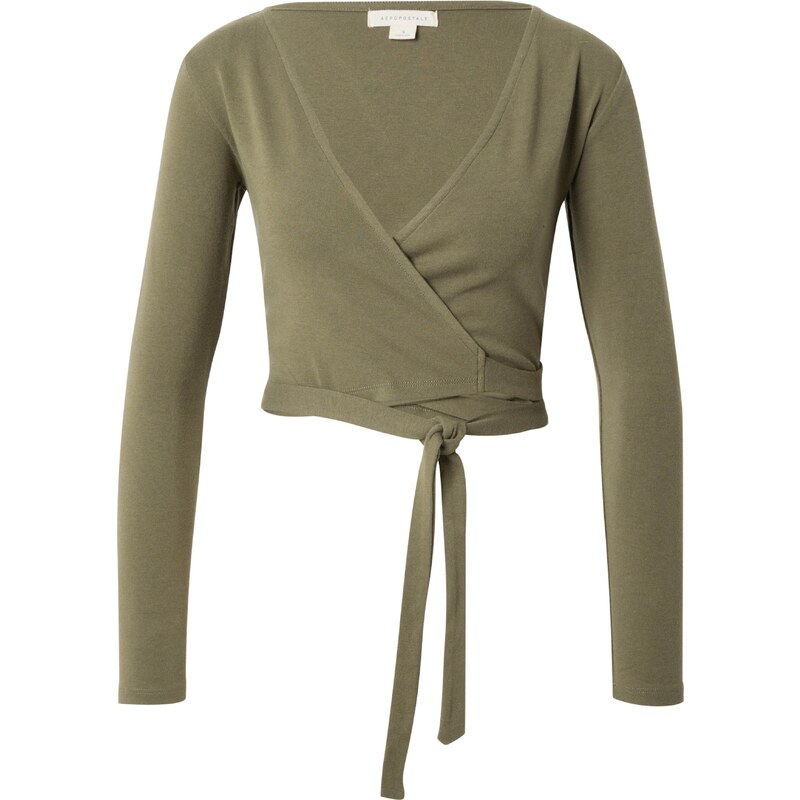 AÉROPOSTALE Tričko kaki 54293371