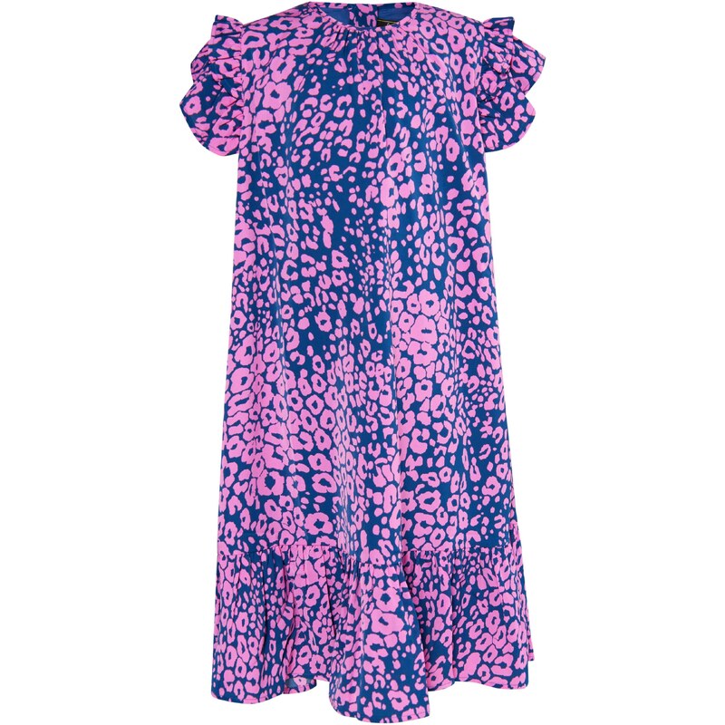 faina Šaty námornícka modrá / ružová 54293412