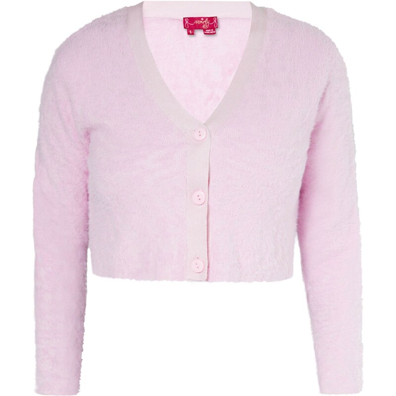 swirly Kardigán ružová 54293461