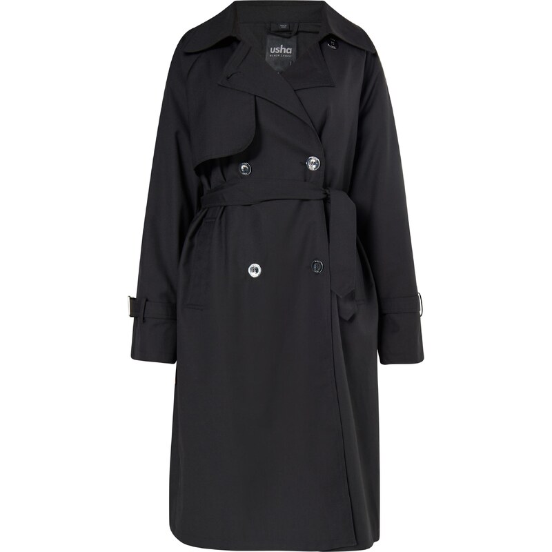 usha BLACK LABEL Prechodný kabát čierna 54294165