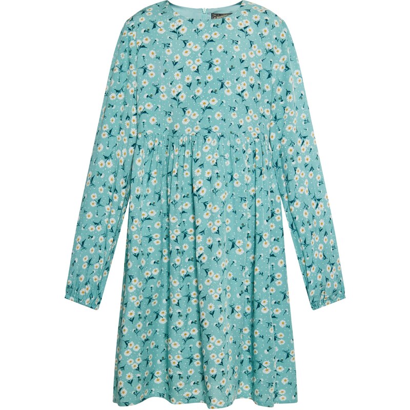 DreiMaster Vintage Šaty tyrkysová / žltá / tmavozelená / biela 54294185