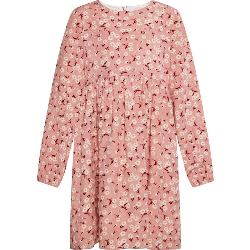 DreiMaster Vintage Šaty žltá / svetloružová / červená / biela 54294204