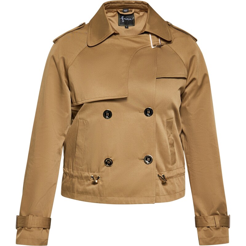 faina Prechodná bunda farba ťavej srsti 54295688