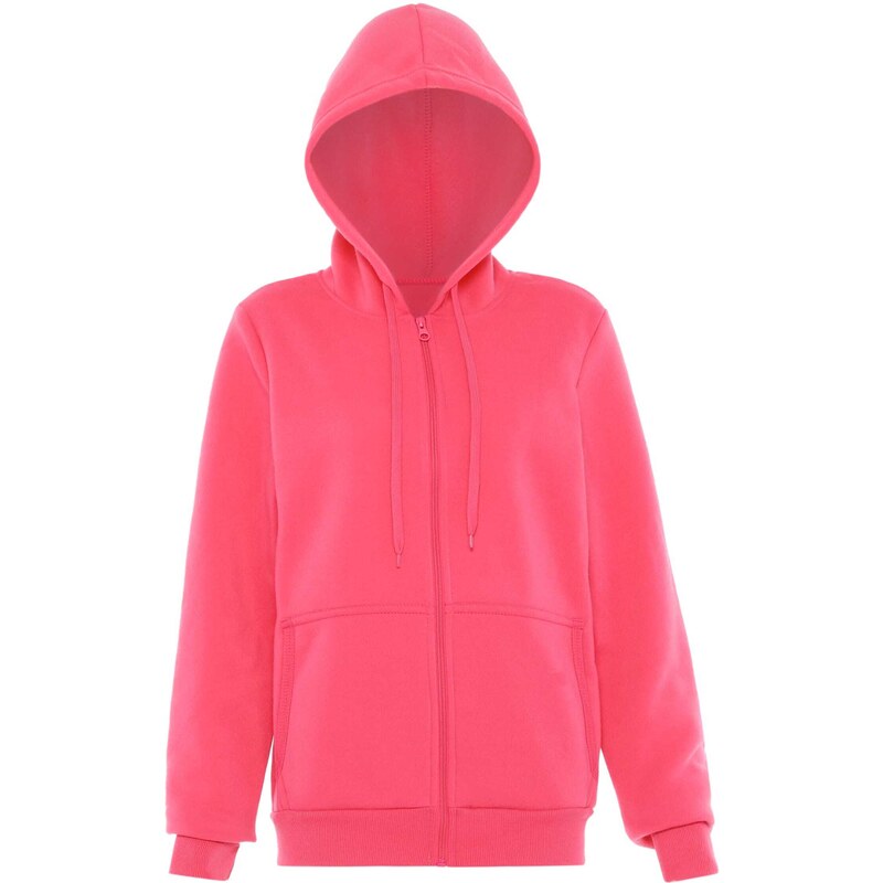 NALLY Tepláková bunda ružová 65791552