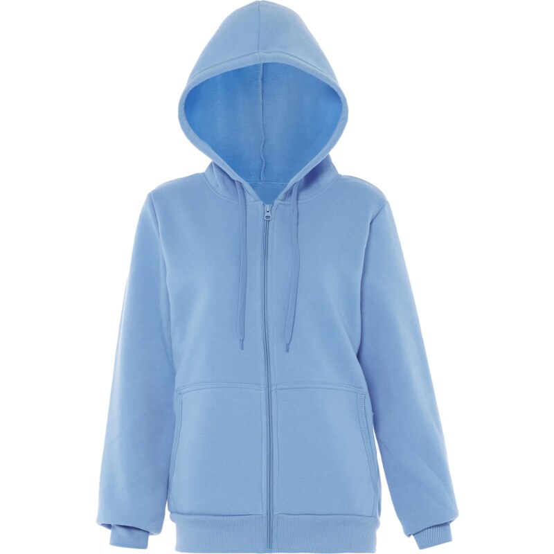 Flyweight Tepláková bunda svetlomodrá 65791515