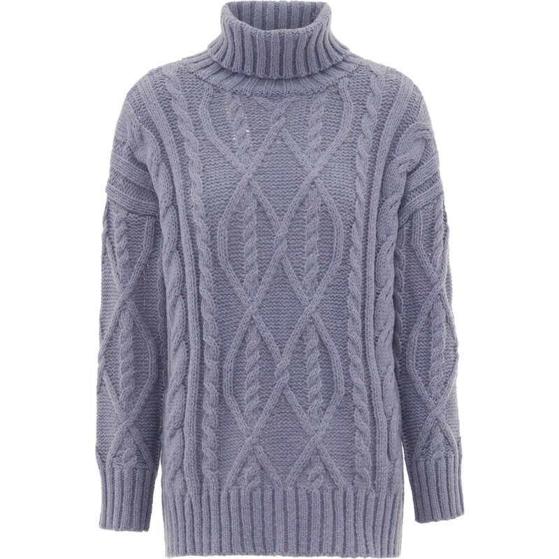 BLONDA Sveter tmavosivá 54296778