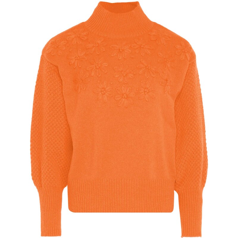 MYMO Sveter mandarínková 54296751