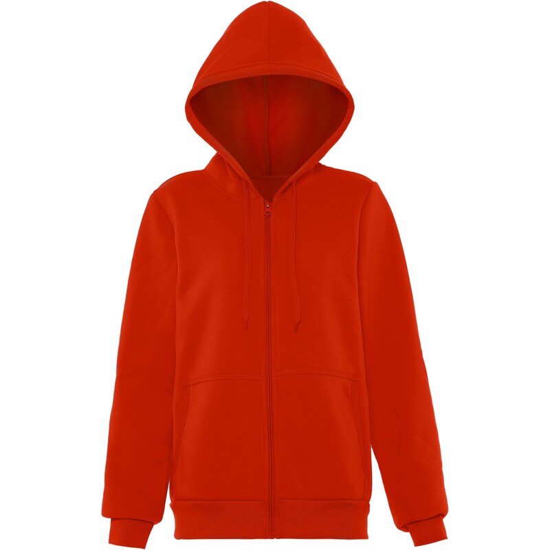 NALLY Tepláková bunda červená 65791518