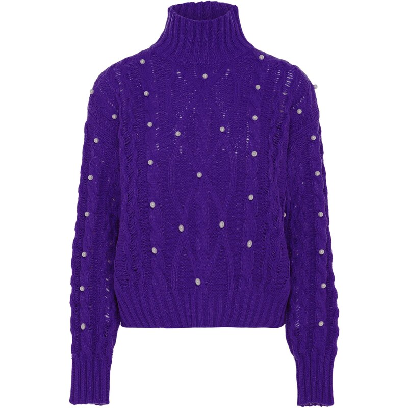 nascita Sveter modrofialová / biela 65869949