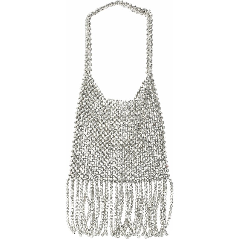 Koosh Kabelka strieborná 65791941