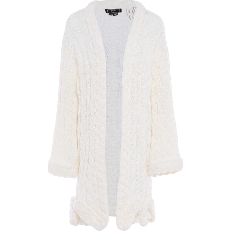 faina Kardigán biela ako vlna 54299400