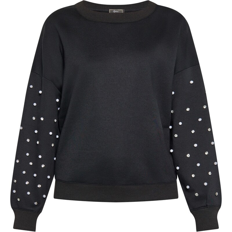 faina Mikina čierna / strieborná / perlovo biela 54299897