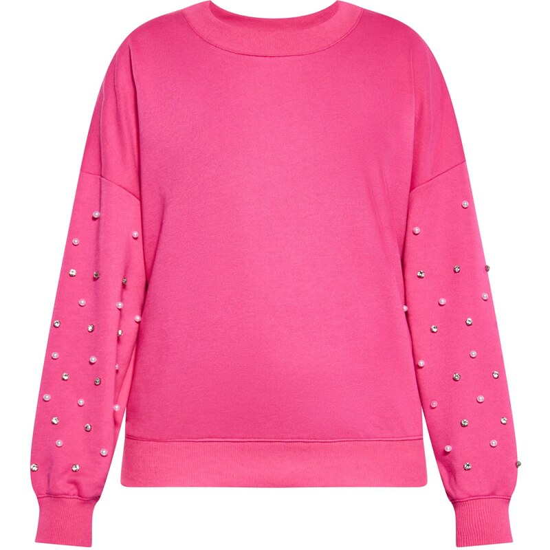 faina Mikina ružová / priehľadná / perlovo biela 54299913