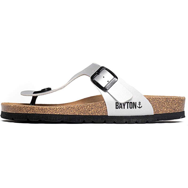 Bayton Žabky Mercure striebornosivá / čierna 54305039