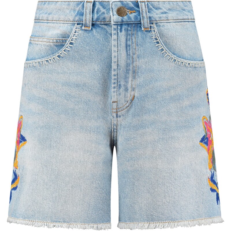 Shiwi Džínsy Chris svetlomodrá / zelená / oranžová / svetloružová 54325571