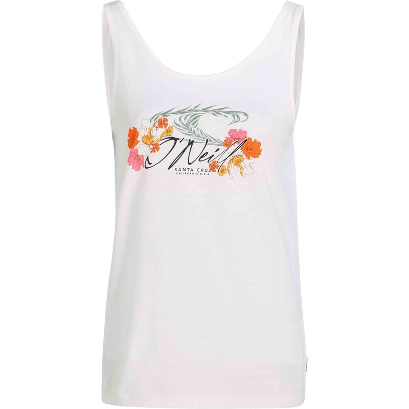 ONEILL Top Luana tmavooranžová / eozín / čierna / biela 54451942