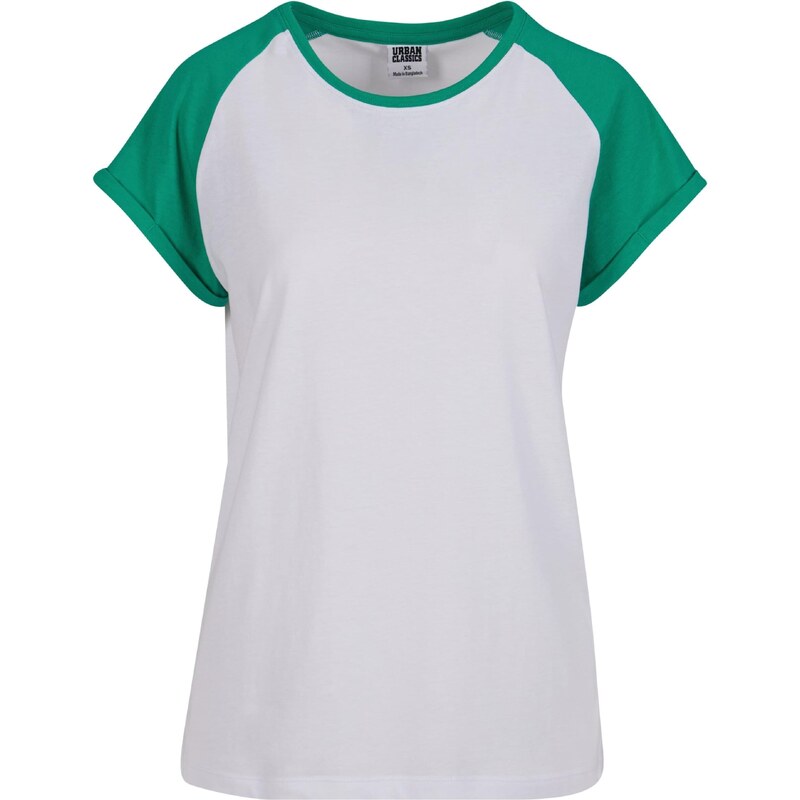 Urban Classics Tričko zelená / šedobiela 54318739