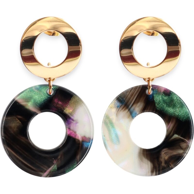 Fräulein Wunder Náušnice Adua zmiešané farby 65897184