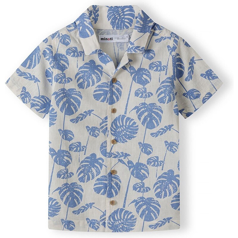 MINOTI Košeľa kráľovská modrá / svetlosivá 54343101