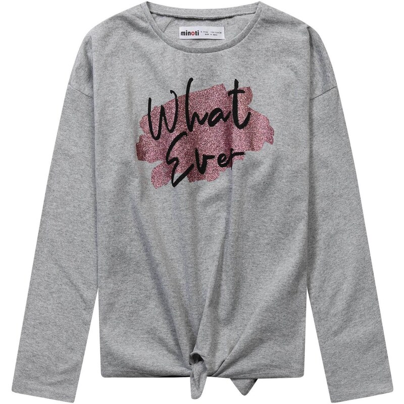 MINOTI Tričko bronzová / sivá melírovaná / čierna 54324762