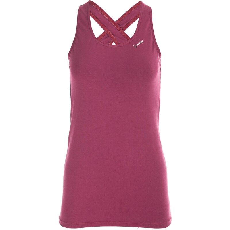 Winshape Športový top WVR32 farba lesného ovocia / biela 54327610