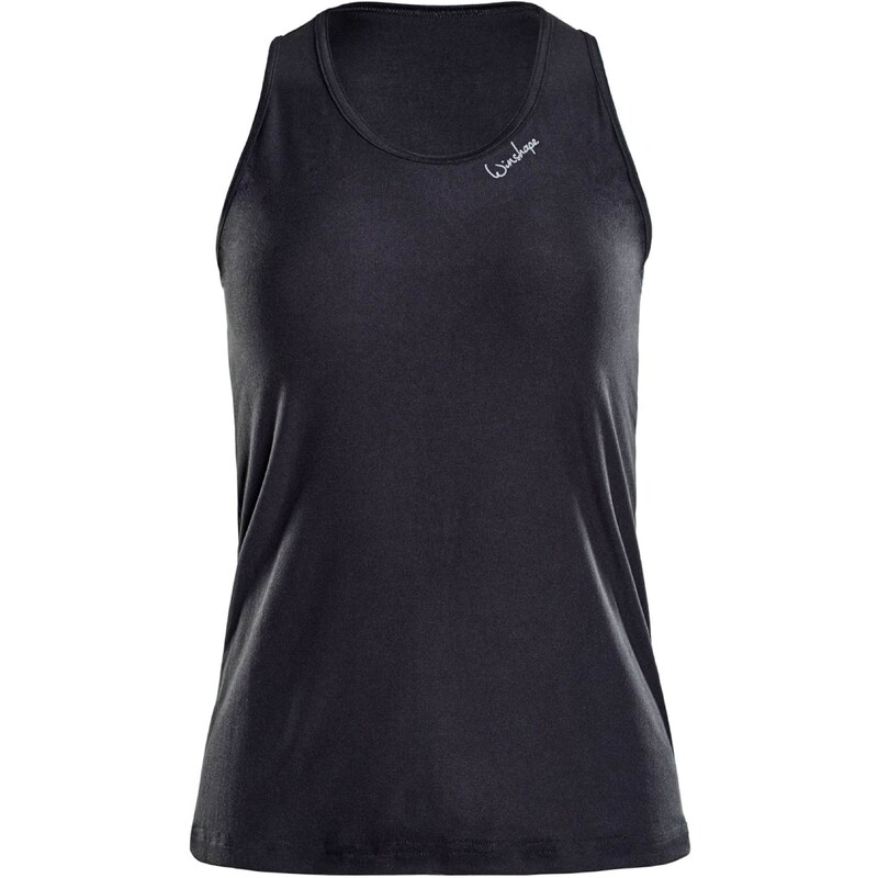 Winshape Športový top AET124LS čierna / biela 54327755